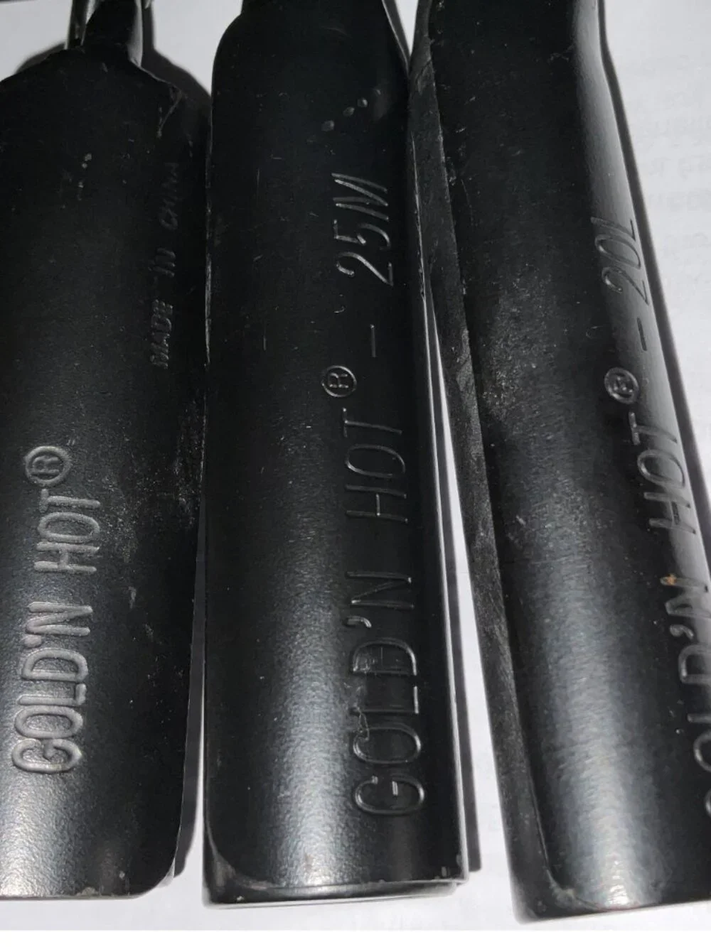 3 Gold 'N Hot Marcel Pro Curling Irons